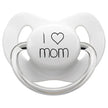 Littlemico Soother-Pacifier: I LOVE MOM - White