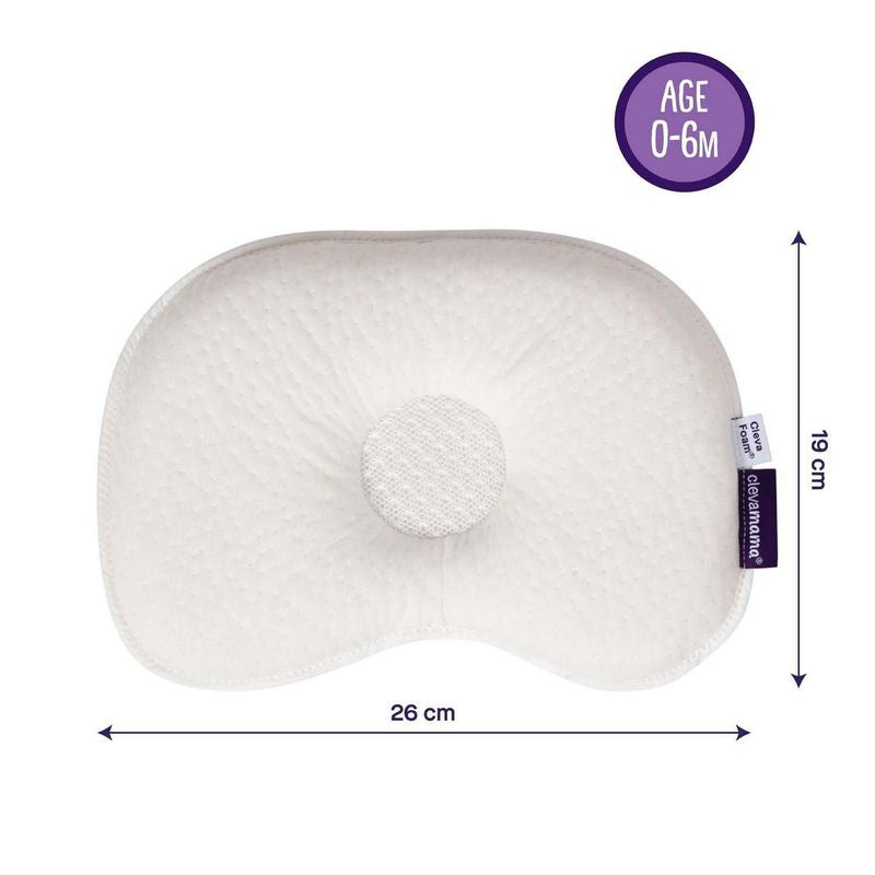 Clevamama ClevaFoam Infant Pillow (Age 0-6m)