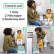 Ingenuity 3-in-1 Double Step Stool Potty