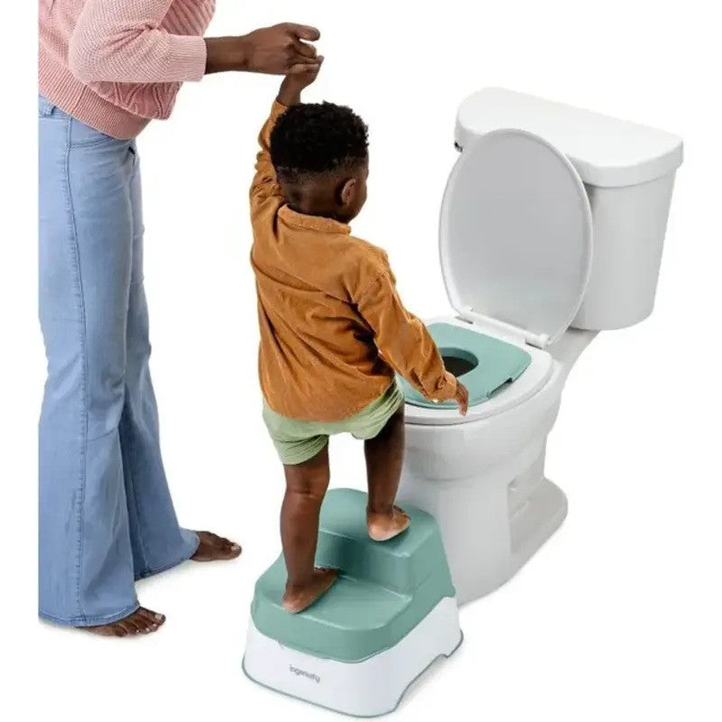 Ingenuity 3-in-1 Double Step Stool Potty