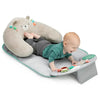Ingenuity 4-In-1 Sit Up & Prop Activity Play Mat With Toys Nate The Bear (0m-Plus)