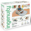 Ingenuity 4-In-1 Sit Up & Prop Activity Play Mat With Toys Nate The Bear (0m-Plus)