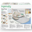Ingenuity 4-In-1 Sit Up & Prop Activity Play Mat With Toys Nate The Bear (0m-Plus)