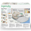Ingenuity 4-In-1 Sit Up & Prop Activity Play Mat With Toys Nate The Bear (0m-Plus)