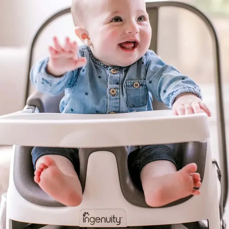 Ingenuity Baby Base 2-in-1 Booster Seat Slate (6-36m)