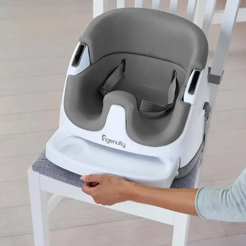 Ingenuity Baby Base 2-in-1 Booster Seat Slate (6-36m)