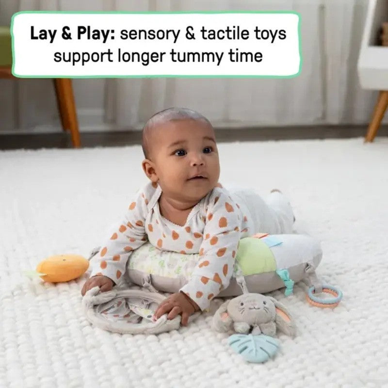 Ingenuity Cozy Prop Sylvi Tummy Time Activity Pillow