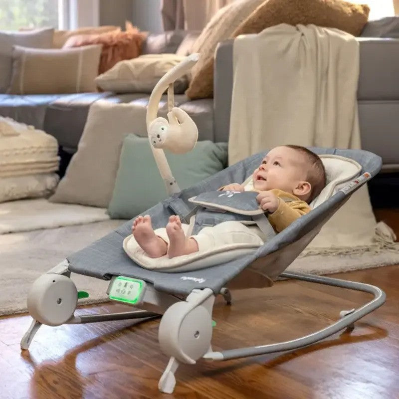 Ingenuity Happy Belly Rock to Bounce Massage Seat parker (0-6M)
