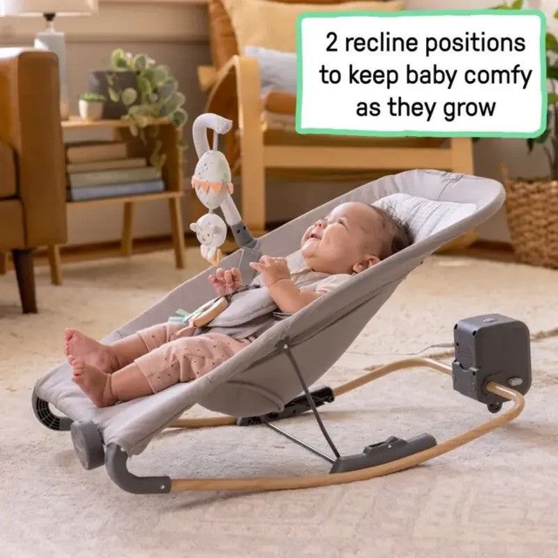 Ingenuity Keep InMotion Automatic Baby Rocking Seat Soulful Skies (0-6m)