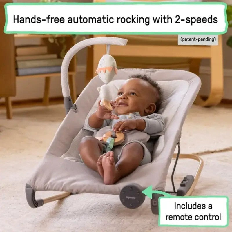 Ingenuity Keep InMotion Automatic Baby Rocking Seat Soulful Skies (0-6m)