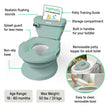Ingenuity My Size Potty Training System Pro 2-in-1 Green (18m-5yrs)