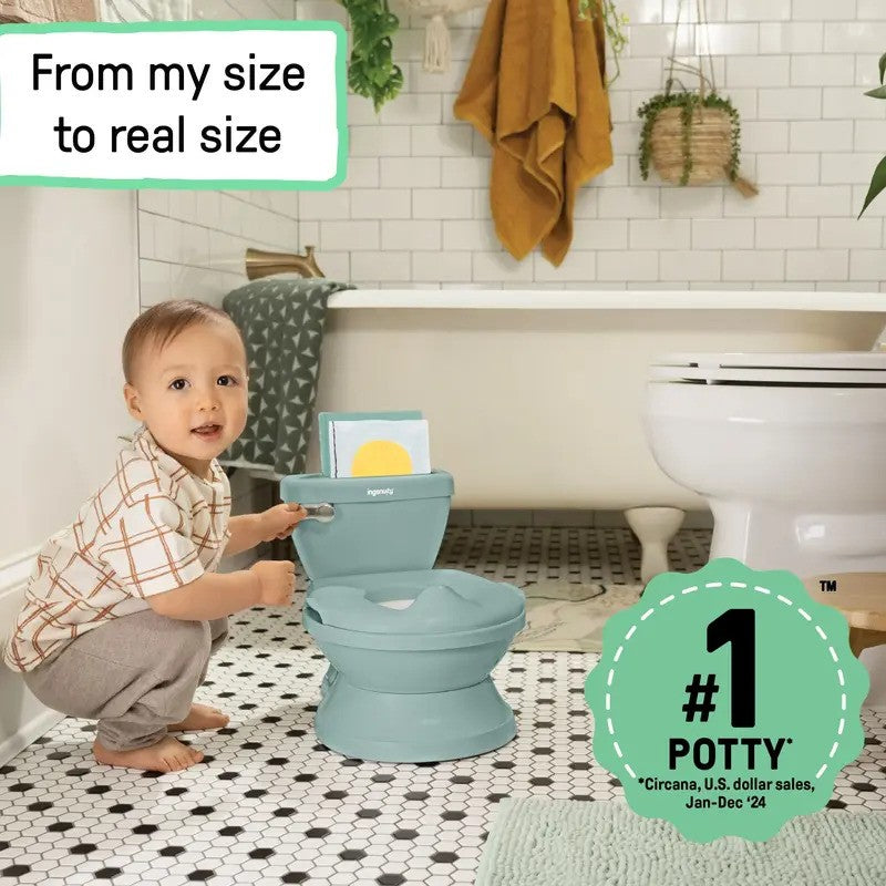 Ingenuity My Size Potty Training System Pro 2-in-1 Green (18m-5yrs)