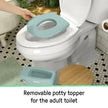 Ingenuity My Size Potty Training System Pro 2-in-1 Green (18m-5yrs)