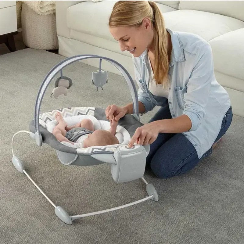 Ingenuity SmartBounce Automatic Baby Bouncer Seat Braden (0-6m)