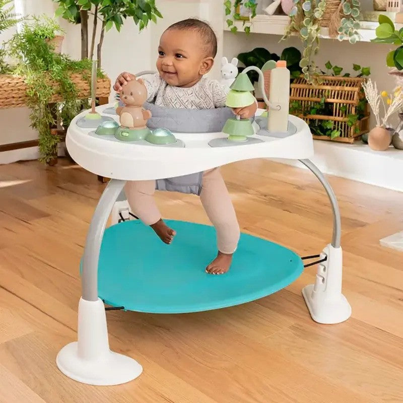 Ingenuity Spring & Sprout 2-in-1 Baby Activity Center Jumper First Forest (6-24m)