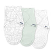 Ingenuity Swaddleme Monogram Coll.1.0Tog Elephant Dance (3pack-0-3m)