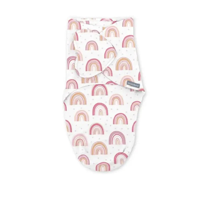 Ingenuity Swaddleme Monogram Coll.1.0Tog Rainbow (3pack-0-3m)