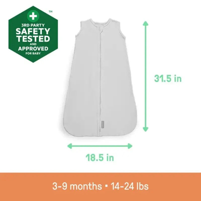 Ingenuity Swaddleme Nigh Sack Sleeper 1PK, 2.5 TOG Heather Grey