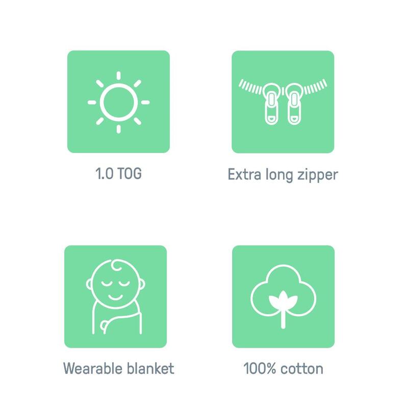 Ingenuity Swaddleme Night Sack Sleeper 1Pk Sunset Space