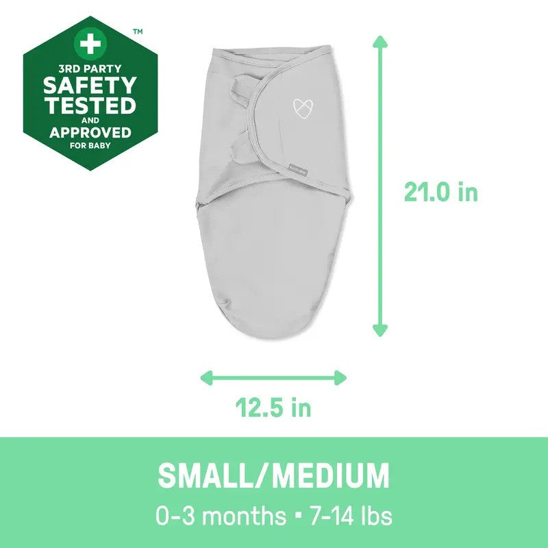 Ingenuity Swaddleme Original Swaddle 1.0Tog Space & Clouds (2pack-0-3m)