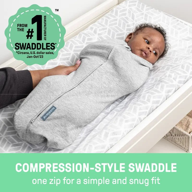 Ingenuity Swaddleme Pod 1.0Tog Little Bees (2pack -0-2m)