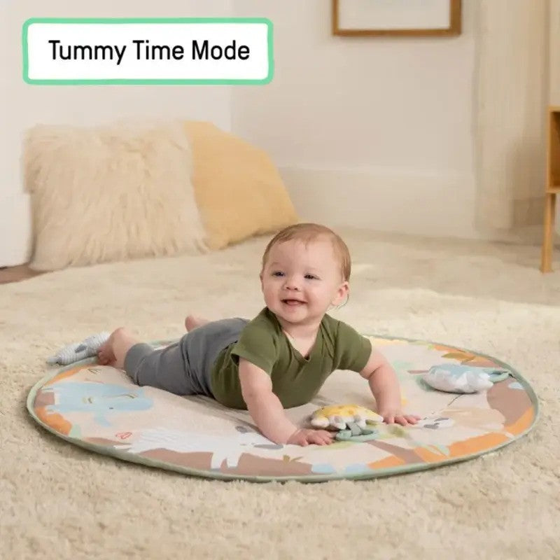 Ingenuity Wonder & Wood Wooden Toy Arch & Play Mat (0M-Plus)