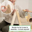 Ingenuity Wonder & Wood Wooden Toy Arch & Play Mat (0M-Plus)