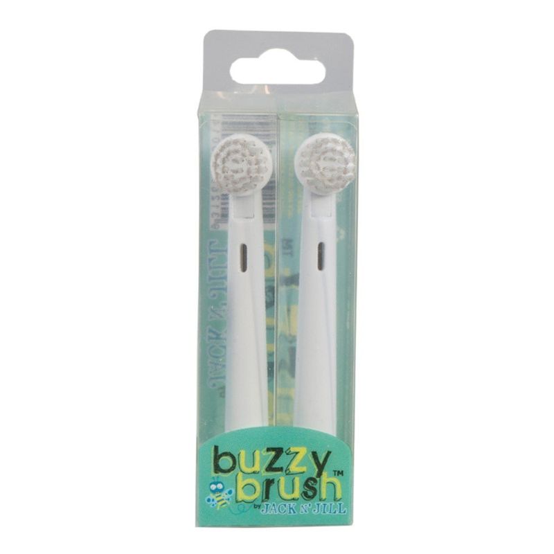 Jack N' Jill Buzzy Brush Toothbrush (2pack) Replacement Head ...