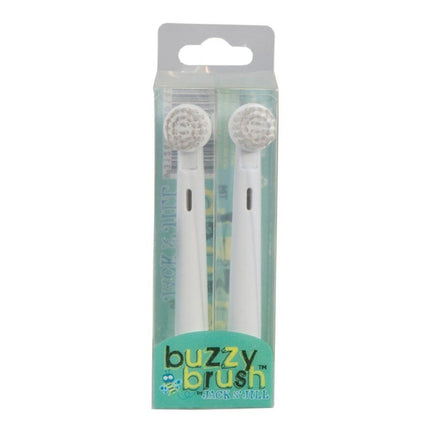 Jack N' Jill Buzzy Brush Toothbrush (2pack) Replacement Head