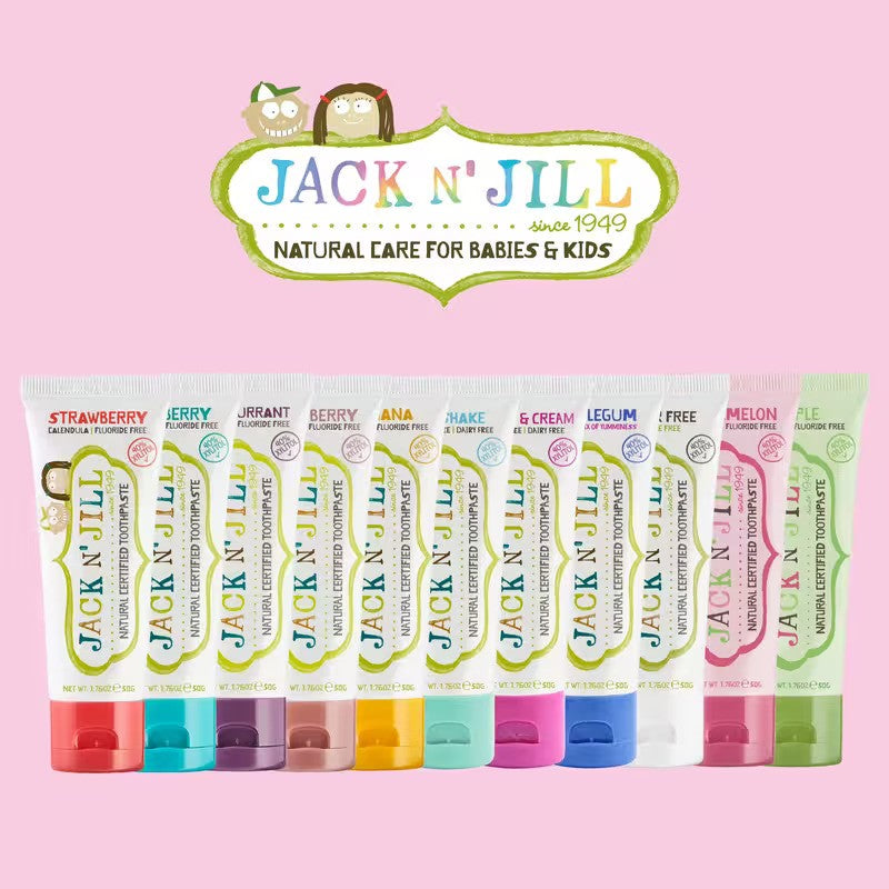 Jack N' Jill Natural Toothpaste 50G-1.7oz Milkshake
