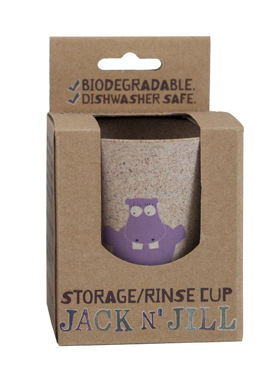 Jack N' Jill Rinse Cup Hippo