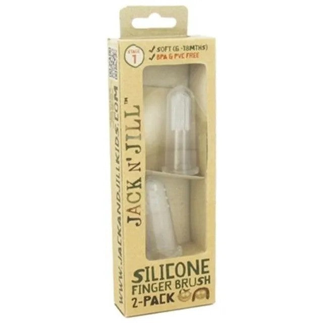 Jack N' Jill Silicone Finger Brush Stage 1