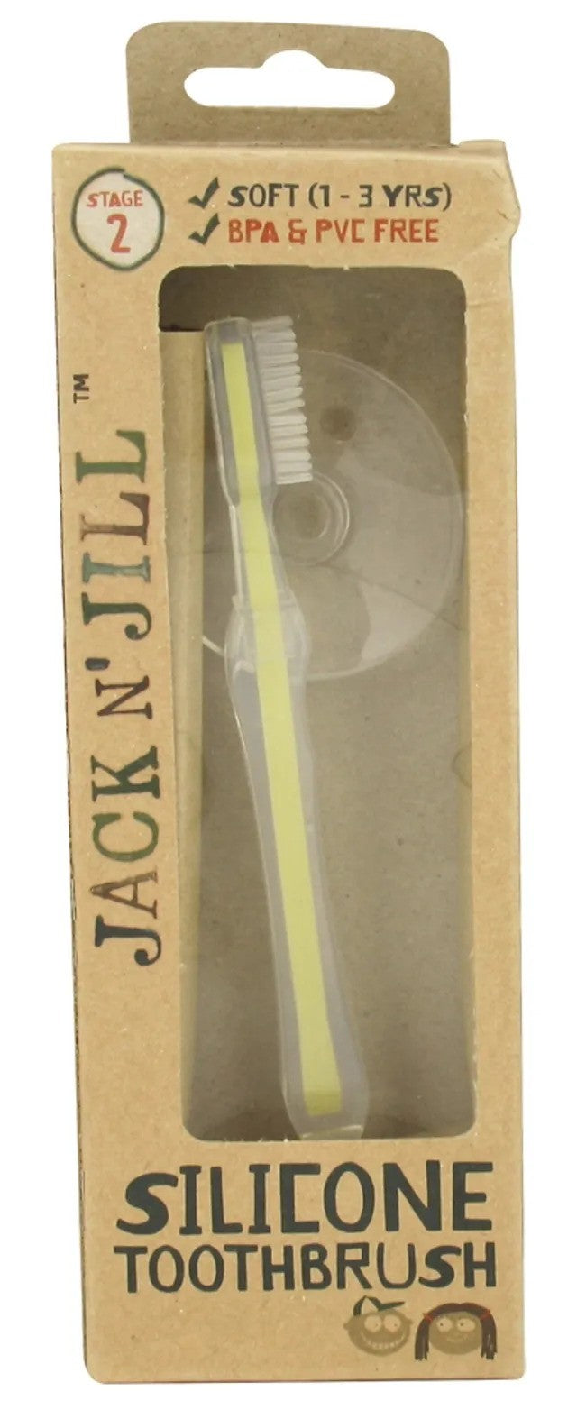 Jack N' Jill Silicone Toothbrush Stage 2