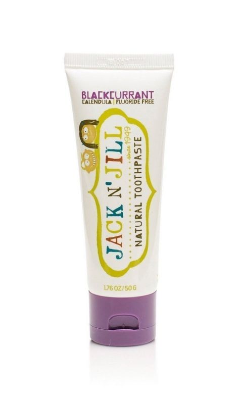 Jack N' Jill Natural Toothpaste Organic 50G-1.7oz Blackcurrant