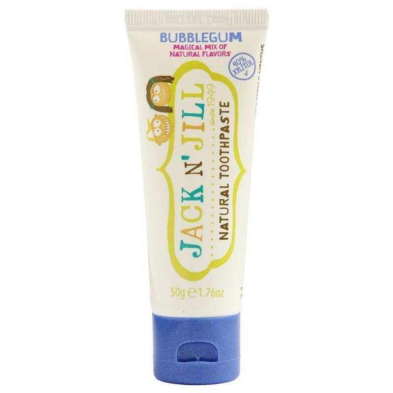 Jack N' Jill Natural Toothpaste Organic 50G-1.7oz Bubblegum