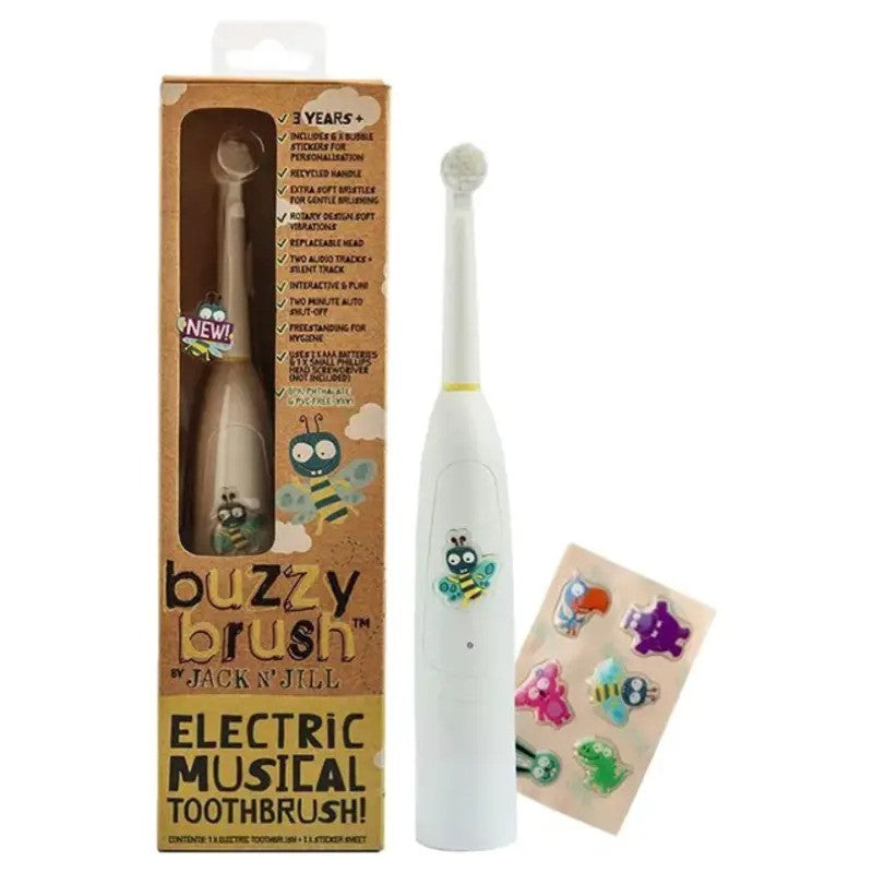 Jack N' Jill Buzzy Brush Musical Electric Toothbrush (3yrs+)