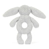 Jellycat Bashful Silver Bunny Ring Rattle