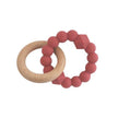 Jellystone Moon Teether Dusty Pink