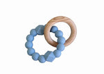 Jellystone Moon Teether Soft Blue