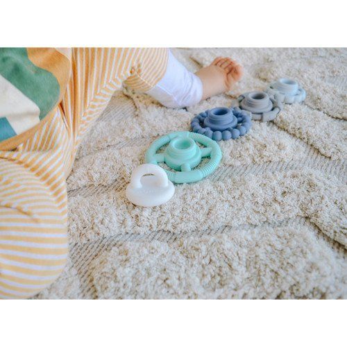 Jellystone Rainbow Stacker and Teether Toy Ocean