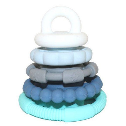 Jellystone Rainbow Stacker and Teether Toy Ocean