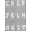 Jollein ABC Rug Soft Grey (90X130CM)