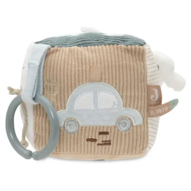 Jollein Activity Cube (0M-Plus) On The Go Sea Green & Biscuit