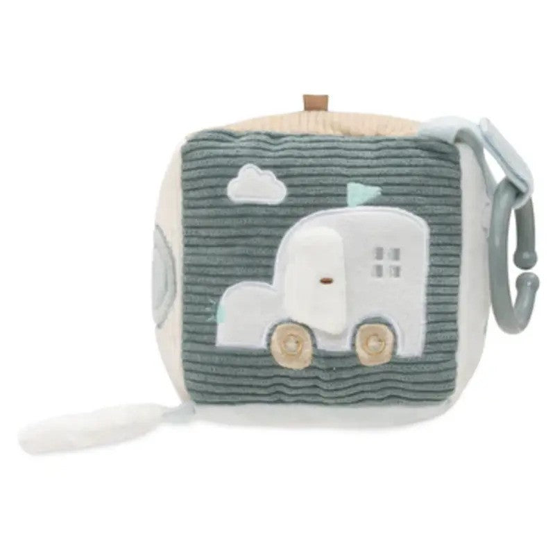 Jollein Activity Cube (0M-Plus) On The Go Sea Green & Biscuit