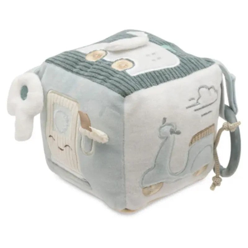 Jollein Activity Cube (0M-Plus) On The Go Sea Green & Biscuit