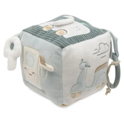 Jollein Activity Cube (0M-Plus) On The Go Sea Green & Biscuit