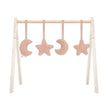 Jollein Babygym Toys Moon Pale Pink 4Pcs