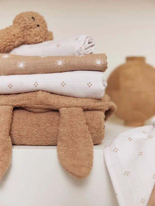 Jollein Bath Poncho Terry (One Size) Caramel