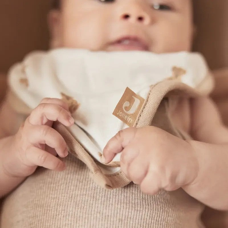 Jollein Bib Bandana (2Pack) Teddy Bear