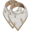 Jollein Bib Bandana (2Pack) Teddy Bear